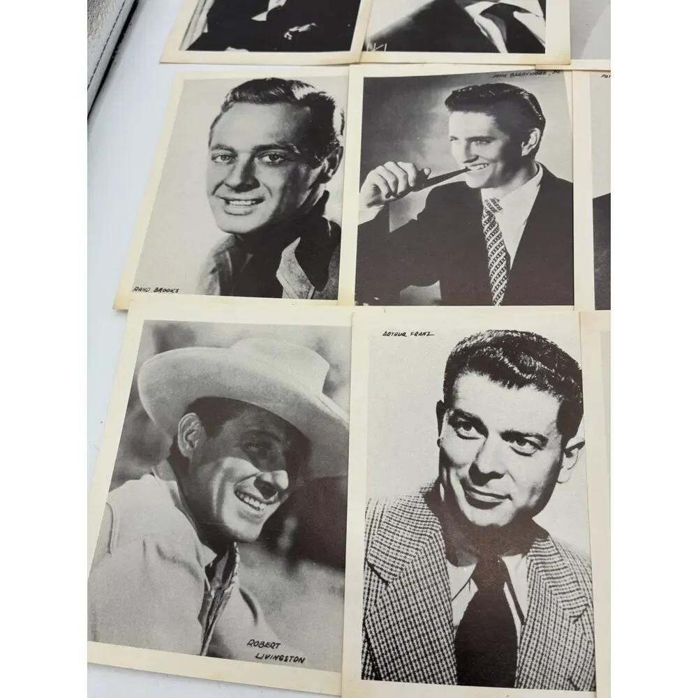 Vintage Hollywood Character Actors Arcade Card Lot – 40 Cards